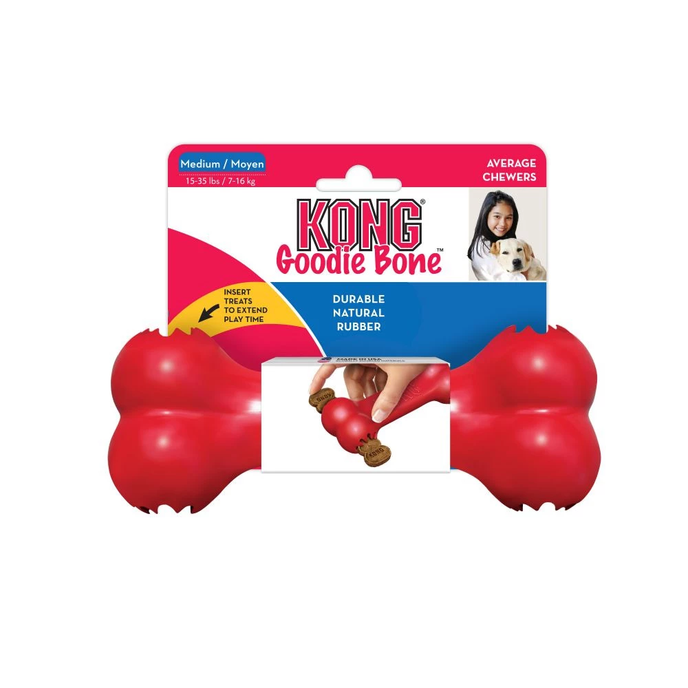 Kong Goodie Bone, Medium, 10011 3 Kong Goodie Bone, Medium, 10011 - Image 3