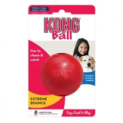 Kong Ball with Treat Hole, Medium / Large, KB1 5 Kong Ball with Treat Hole, Medium / Large, KB1 -Pets Sales Store sftp a s assets20191204000000098