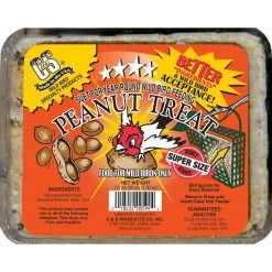 C&S Peanut Treat Large Suet Cake