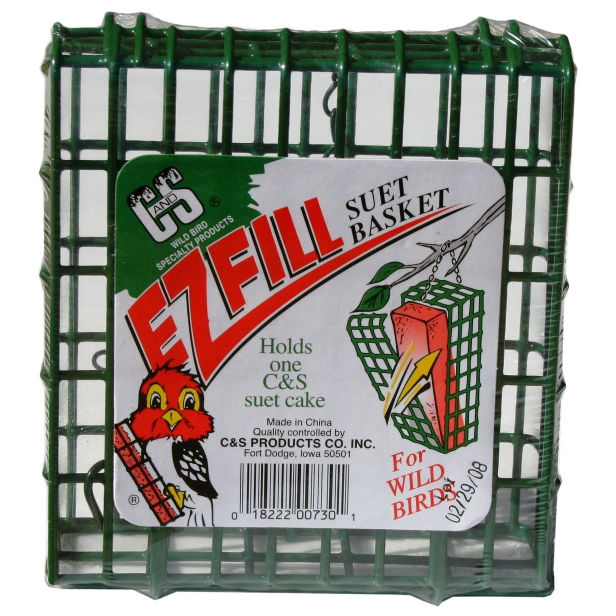 C&S EZ Fill Suet Basket, CS730 1 C&S EZ Fill Suet Basket, CS730