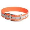 Mendota Pet Duraflect Synthetic Collar, 63316, Orange, 1 IN x 16 IN