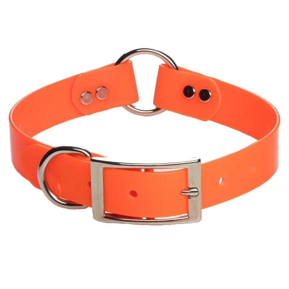 Mendota Pet Safety Collar, 64118, Orange, 1 IN x 18 IN 1 Mendota Pet Safety Collar, 64118, Orange, 1 IN x 18 IN