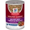 Hill's Science Diet Adult 7+ Healthy Cuisine Braised Beef Carrots & Peas Canned Dog Food, 10452, 12.5 OZ Can