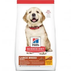 Hill's Science Diet Puppy Large Breed Chicken Meal & Oats Recipe Dry Dog Food, 9377, 30 LB Bag
