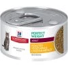 Hill's Science Diet Adult Perfect Weight Roasted Vegetable & Chicken Medley Canned Cat Food, 10876, 2.9 OZ Can