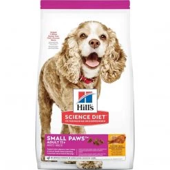 Hill's Science Diet Adult 11+ Small Paws Age Defying Chicken, Rice & Barley Dry Dog Food, 2533, 4.5 LB Bag