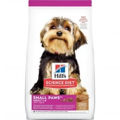Hill's Science Diet Adult 1-6 Small Paws Lamb Meal & Rice Recipe Dry Dog Food, 2896, 4.5 LB Bag