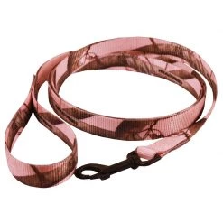 Scott Pet Single Ply Lead, 2448PK72, Pink Camo, 1 IN X 72 IN