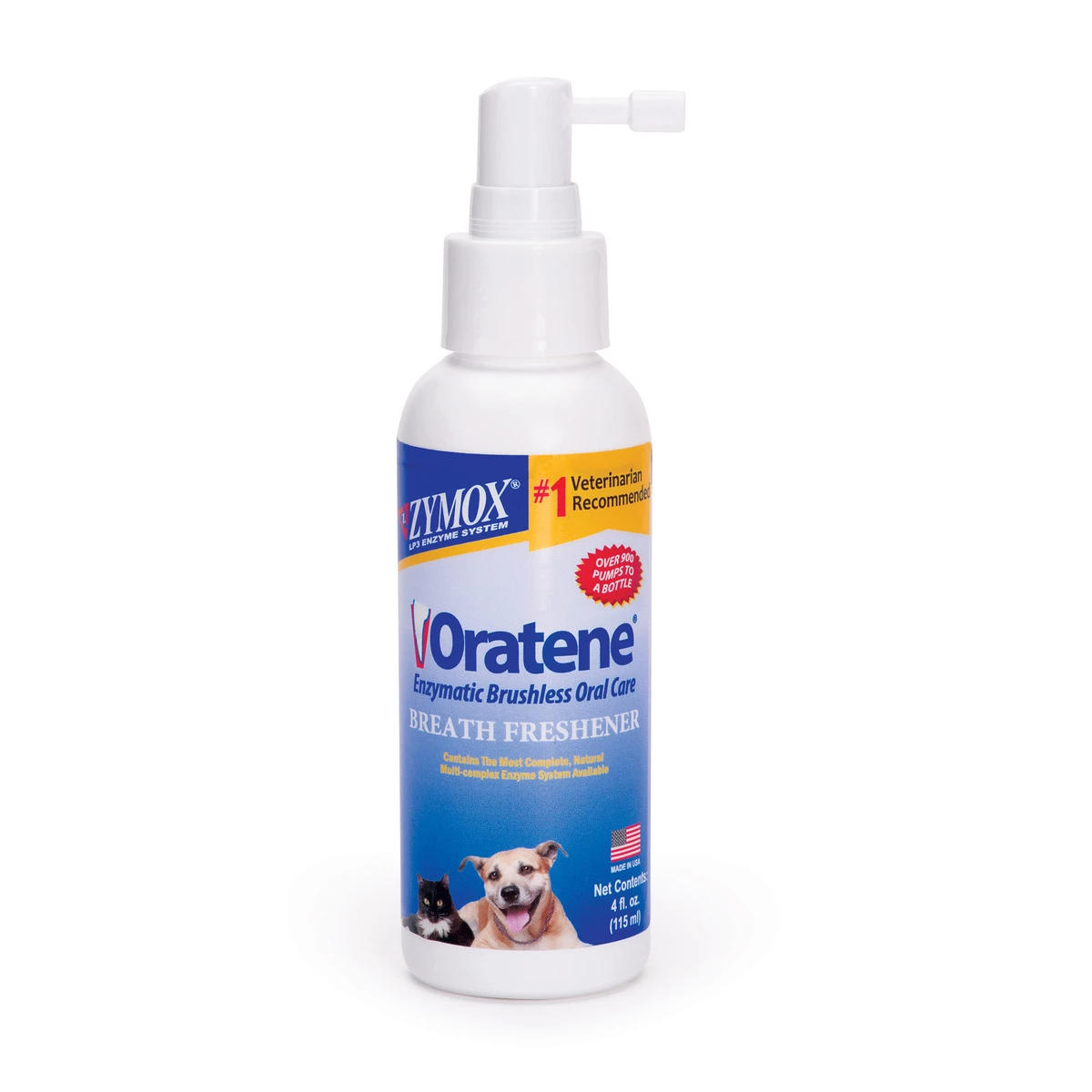Zymox Oratene Brushless Breath Freshener, ROBF0400, 4 OZ 1 Zymox Oratene Brushless Breath Freshener, ROBF0400, 4 OZ