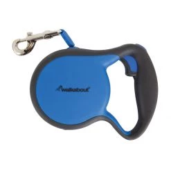 Petmate Walkabout Retractable Leash, 02396, Blue