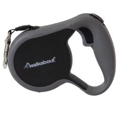 Petmate Walkabout Retractable Leash, 02402, Black
