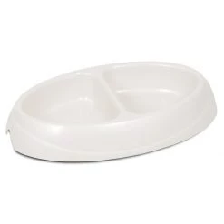 Petmate Ultra Lightweight Double Diner Bowl, 1 Cup per side, 23174 -Pets Sales Store sftp a s assets20200427000000194