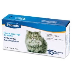 Petmate Litter Pan Liners, 15-Count, 29007
