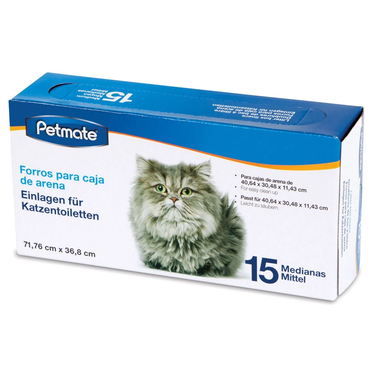 Petmate Litter Pan Liners, 15-Count, 29007 1 Petmate Litter Pan Liners, 15-Count, 29007