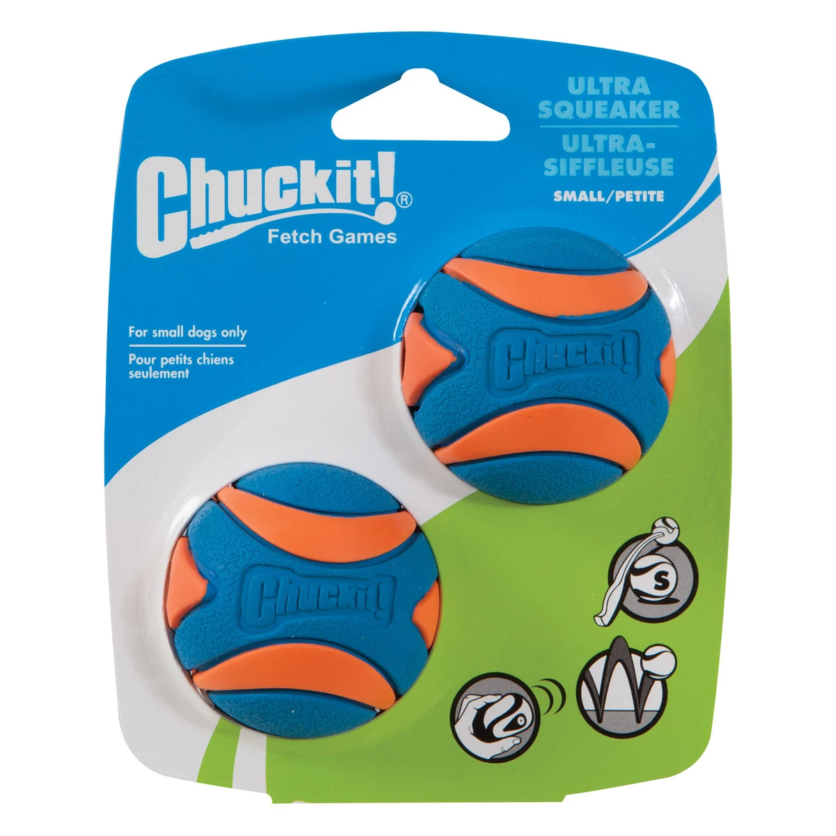 Chuckit! Ultra Squeaker Ball, 2-Pack, 31537 2 Chuckit! Ultra Squeaker Ball, 2-Pack, 31537 - Image 2