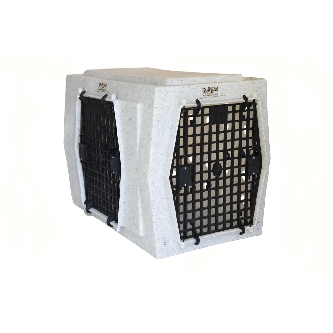 Ruffland Kennels Double Door Dog Kennel, INT DBLD RSE KENNEL ROCKSTONE, Intermediate 2 Ruffland Kennels Double Door Dog Kennel, INT DBLD RSE KENNEL ROCKSTONE, Intermediate - Image 2