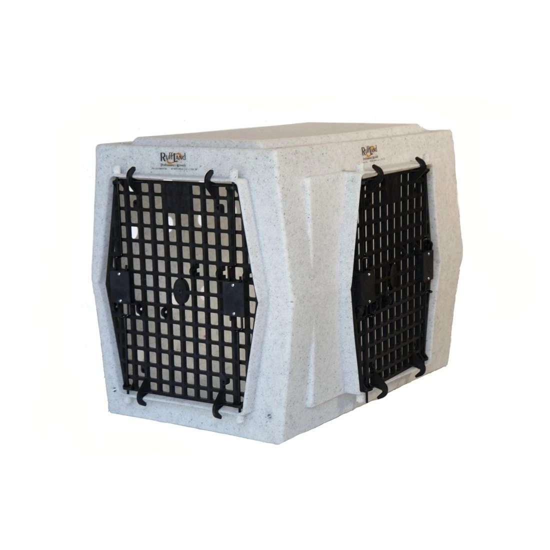 Ruffland Kennels Double Door Dog Kennel, INT DBLD RSE KENNEL ROCKSTONE, Intermediate 3 Ruffland Kennels Double Door Dog Kennel, INT DBLD RSE KENNEL ROCKSTONE, Intermediate - Image 3