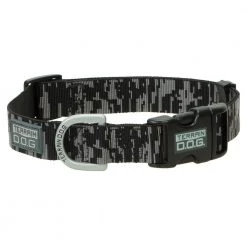 Terrain D.O.G. Patterned Snap-N-Go Adjustable Dog Collar, 07-0852-C8, 1 IN x 17 IN - 25 IN