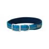 Terrain D.O.G. Reflective Neoprene Lined Dog Collar, 07-0860-R2-13, Blue, 3/4 IN x 13 IN