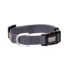Terrain D.O.G. Nylon Adjustable Snap-N-Go Dog Collar, 07-0886-S4, Dark Grey, Medium