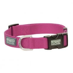Terrain D.O.G. Nylon Adjustable Snap-N-Go Dog Collar, 07-0887-S9, Pink, Large