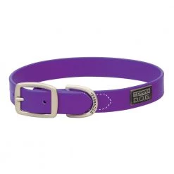 Terrain D.O.G. Brahma Webb Dog Collar, 07-3126-PU-21, Purple, 1 IN x 21 IN