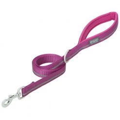 Terrain D.O.G. Reflective Neoprene Lined Dog Leash, 07-5621-R11-4, Purple, 1 IN x 4 FT