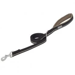 Terrain D.O.G. Reflective Neoprene Lined Dog Leash, 07-5621-R1-4, Black, 1 FT x 4 FT