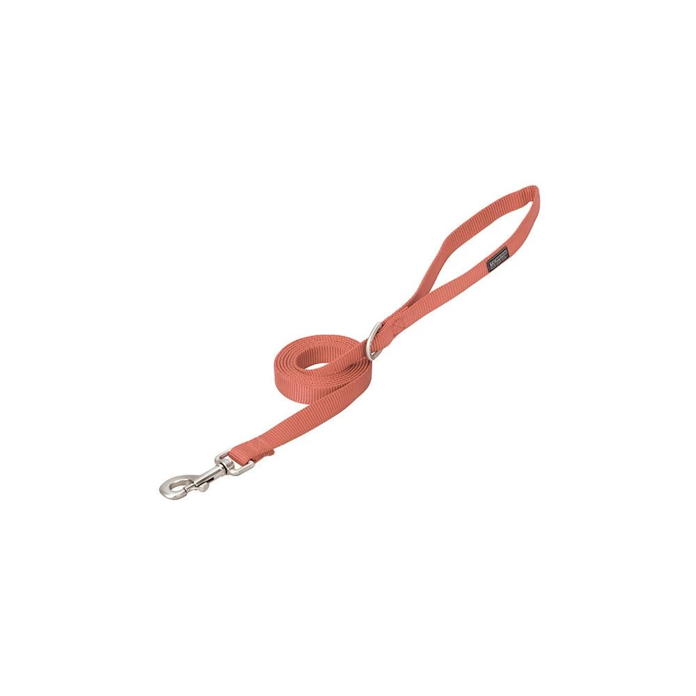 Terrain D.O.G. Nylon Single-Ply Dog Leash, 07-5651-S7-6, Coral, 3/4 IN x 6 FT 1 Terrain D.O.G. Nylon Single-Ply Dog Leash, 07-5651-S7-6, Coral, 3/4 IN x 6 FT