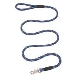 Terrain D.O.G. Rope Leash, 07-6110-R2-6, Navy / Blue, 1/2 IN x 6 FT