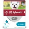 K9 Advantix II Flea, Tick, Mosquito Prevention for Medium Dogs 11-20 LB, 2-Doses, 9060631