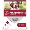 K9 Advantix II Flea, Tick, Mosquito Prevention for Large Dogs 21-55 LB, 2-Doses, 9060716