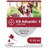 K9 Advantix II Flea, Tick, Mosquito Prevention for Large Dogs 21-55 LB, 4-Doses, 9203991