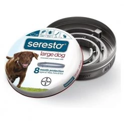 Seresto Flea and Tick Collar for Dogs 8 Month Tick and Flea Control Large Dogs, 9579607