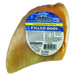 Redbarn Filled Hooves Dental Treats Cheese N' Bacon, 16239