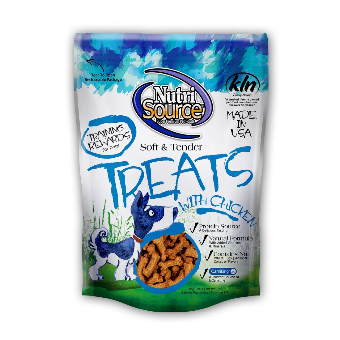 Nutri Source Soft and Tender Chicken Dog Treat, 3800002, 6 OZ Bag 1 Nutri Source Soft and Tender Chicken Dog Treat, 3800002, 6 OZ Bag