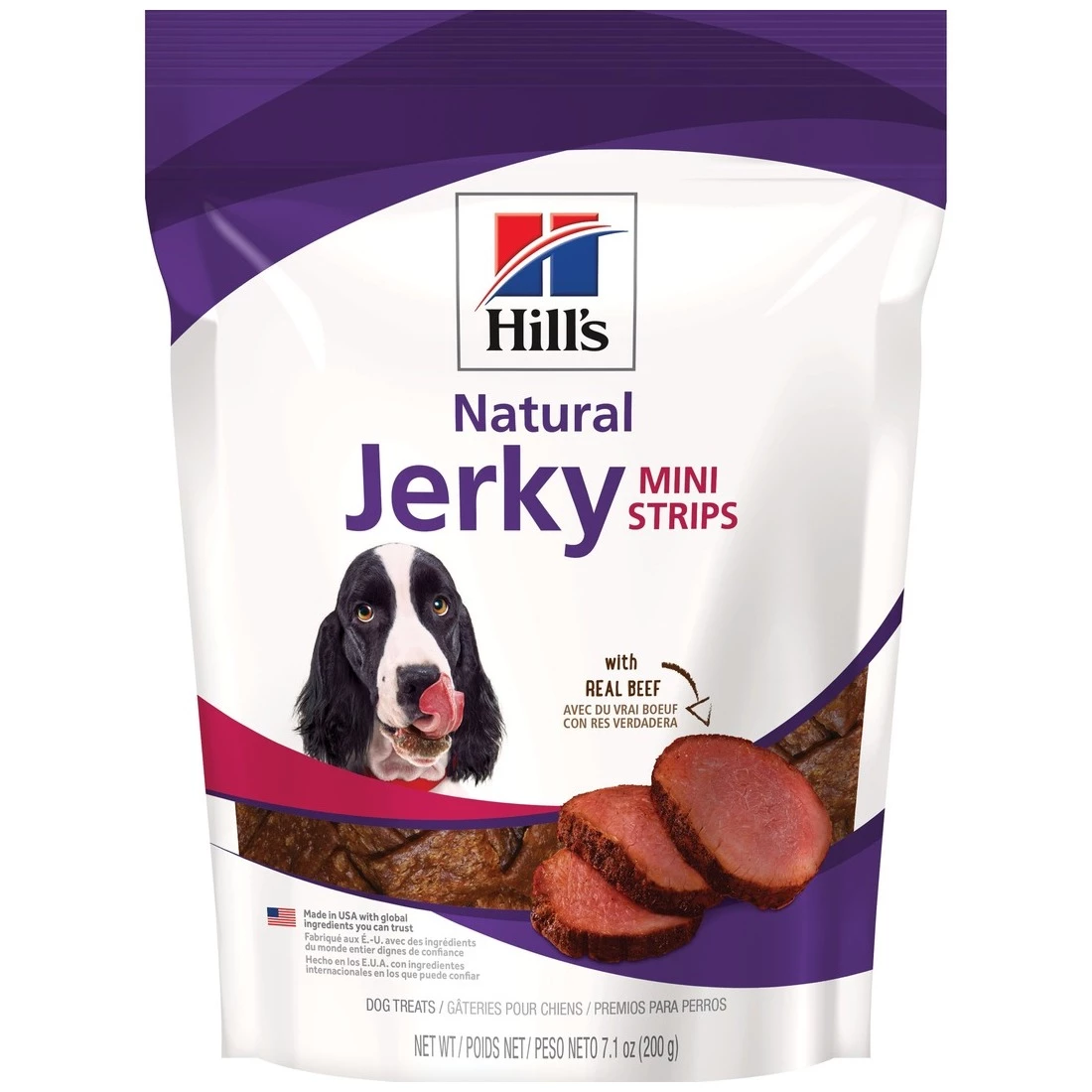 Hill's Science Diet Natural Beef Jerky Snacks Dog Treats, 1874, 7.1 OZ Bag 1 Hill's Science Diet Natural Beef Jerky Snacks Dog Treats, 1874, 7.1 OZ Bag