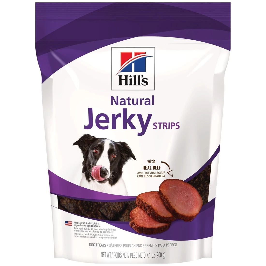Hill's Science Diet Natural Beef Jerky Strips Dog Treats, 1876, 7.1 OZ Bag 1 Hill's Science Diet Natural Beef Jerky Strips Dog Treats, 1876, 7.1 OZ Bag