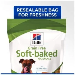 Hill's Science Diet Grain Free Soft-Baked Naturals With Chicken & Carrots Dog Treats, 2448, 8 OZ Bag 7 Hill's Science Diet Grain Free Soft-Baked Naturals With Chicken & Carrots Dog Treats, 2448, 8 OZ Bag -Pets Sales Store sftp a s assets20200930000000060