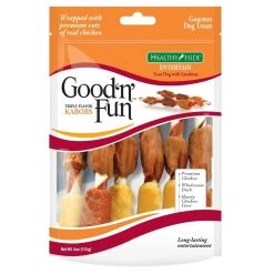 Good N Fun Pork, Beef & Chicken Kabob, 83335, 4 OZ