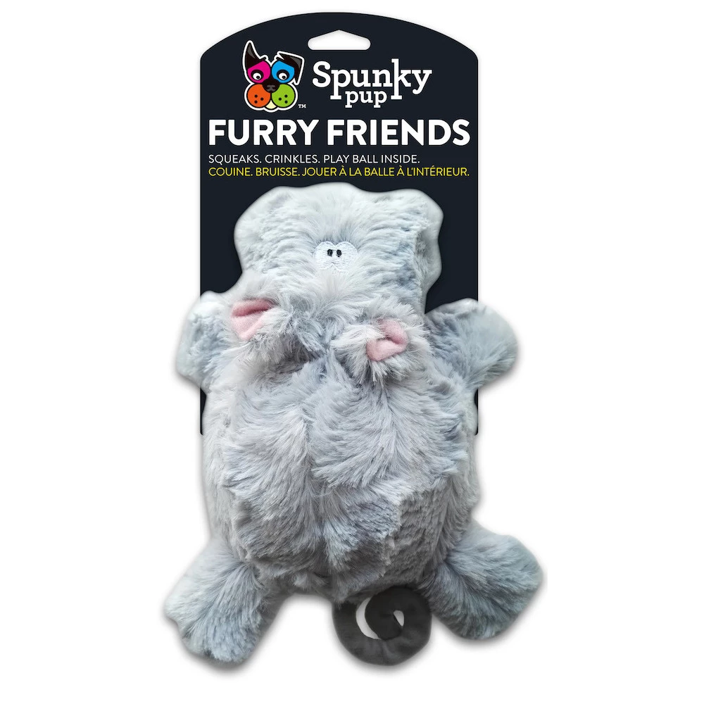 Spunky Pup Hippo with Ball Squeaker, 1992 1 Spunky Pup Hippo with Ball Squeaker, 1992