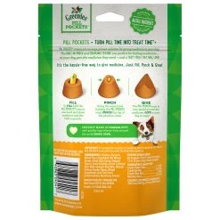 Greenies Capsule Size Natural Soft Dog Treats with Chicken Flavor, 10085268, 7.9 OZ Bag