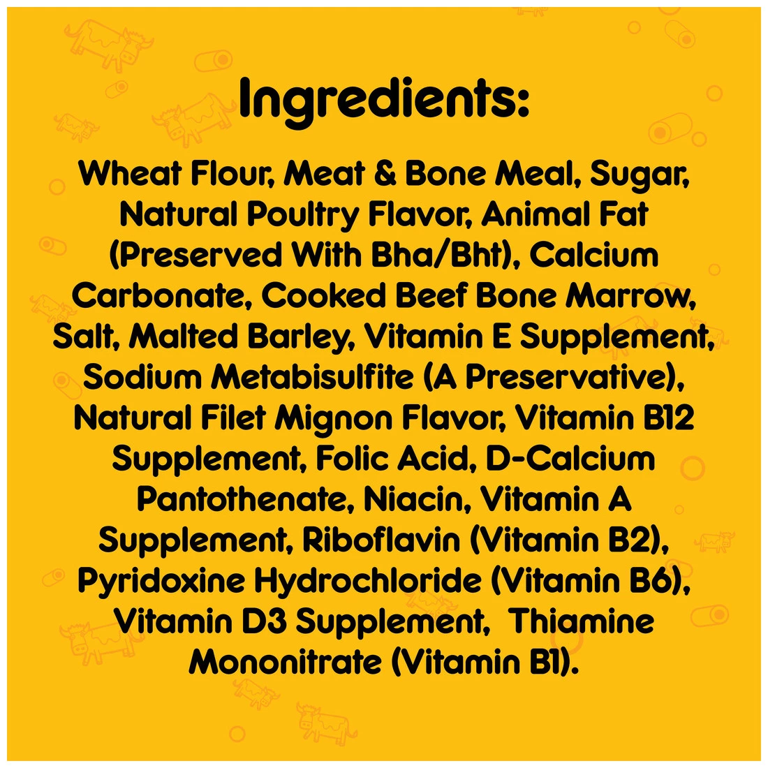 Pedigree Real Beef Flavor Crunchy Dog Biscuit Treats, 10102472, 1.5 LB Bag 3 Pedigree Real Beef Flavor Crunchy Dog Biscuit Treats, 10102472, 1.5 LB Bag - Image 3