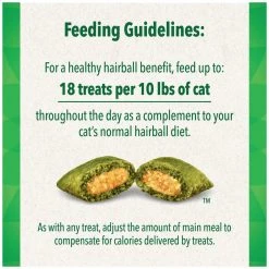 Greenies Hairball Control Crunchy and Soft Natural Cat Treats, Chicken Flavor, 10151763, 4.6 OZ Bag -Pets Sales Store sftp a s assets20201021000000164