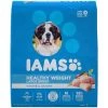IAMS Adult Healthy Weight Control Large Breed Dry Dog Food with Real Chicken, 10171504, 29.1 LB Bag