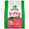 Greenies Natural Dog Dental Care Dog Treats for Puppies 6+ Months and Petite Dogs, 10171900, 12 OZ Bag