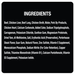 Cesar Soft Wet Dog Food Classic Loaf in Sauce Porterhouse Steak Flavor, 10179857, 3.5 OZ Pouch -Pets Sales Store sftp a s assets20201021000000334