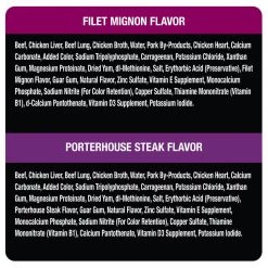Cesar Soft Wet Dog Food Classic Loaf in Sauce Filet Mignon & Porterhouse Steak Flavors Variety Pack, 10187975, 3.5 OZ Pouch -Pets Sales Store sftp a s assets20201021000000355