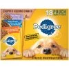 Pedigree Chopped Ground Dinner Adult Soft Wet Dog Food With Hearty Chicken, Slow Cooked Beef, 10197368, 3.97 LB Bag