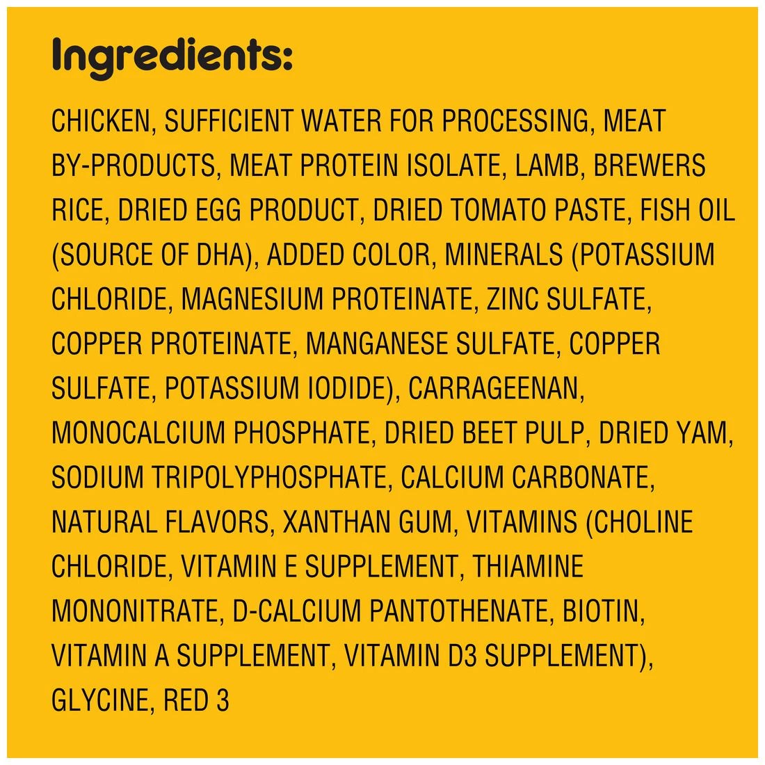 Pedigree Chopped Ground Dinner Puppy Canned Soft Wet Dog Food with Lamb & Rice, 10197383, 13.2 OZ Can 2 Pedigree Chopped Ground Dinner Puppy Canned Soft Wet Dog Food with Lamb & Rice, 10197383, 13.2 OZ Can - Image 2